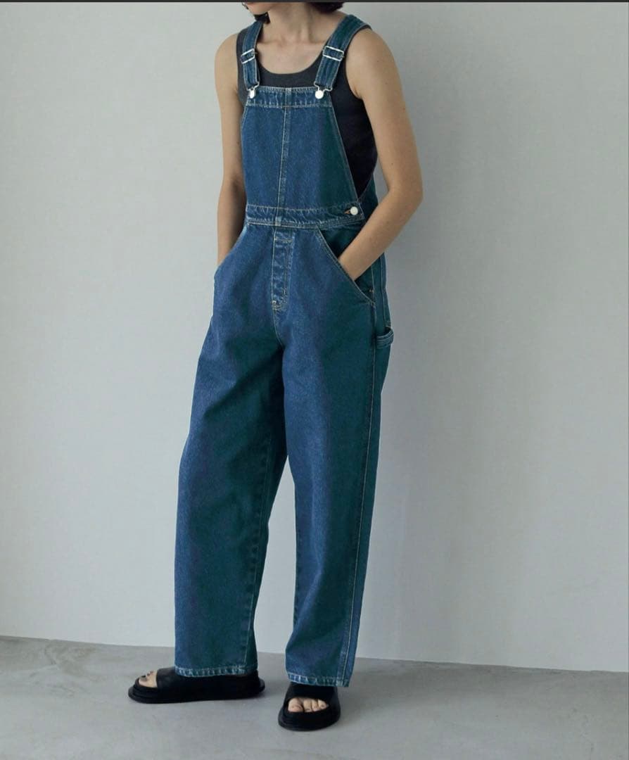 マ*ン様 anuke オールインワン　オーバーオール セール】Denim Overall（サロペット/オーバーオール）｜anuke
