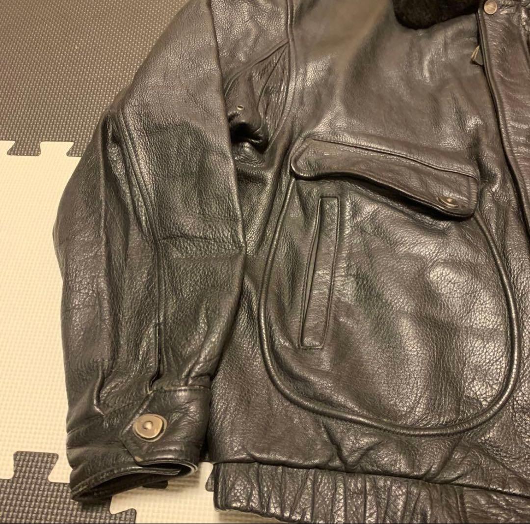 激渋】ハーレーダビッドソン G-1 レザーフライトジャケット 42 - メルカリ