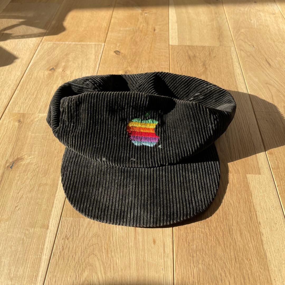 90sアップル コーデュロイキャップ USA製 🔥 1990 MACDONALDS WOLD Corduroy Hat🔥 #90s #コーデュロイキャップ