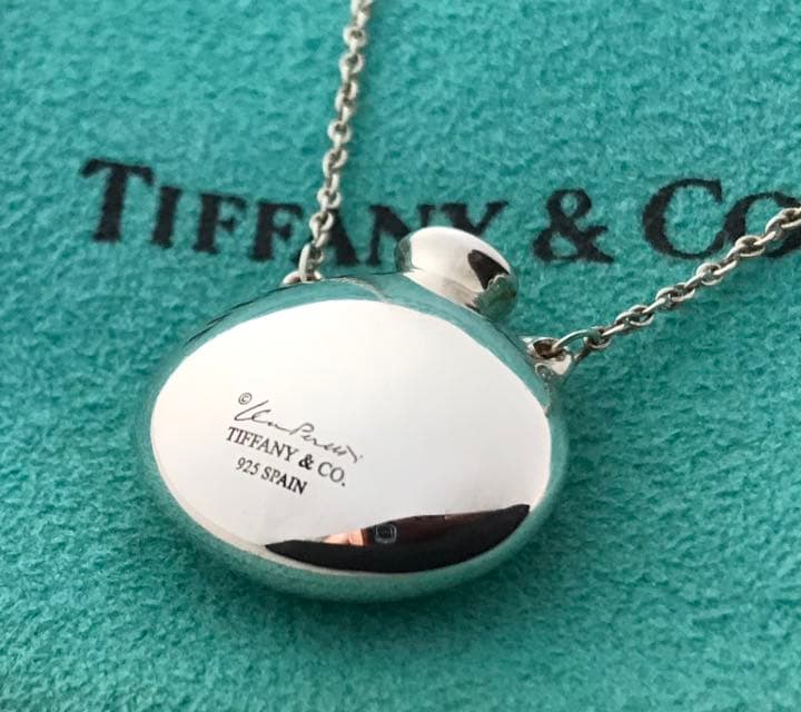 TIFFANY パフューム ボトル ロング チェーン ネックレス美品 - メルカリ