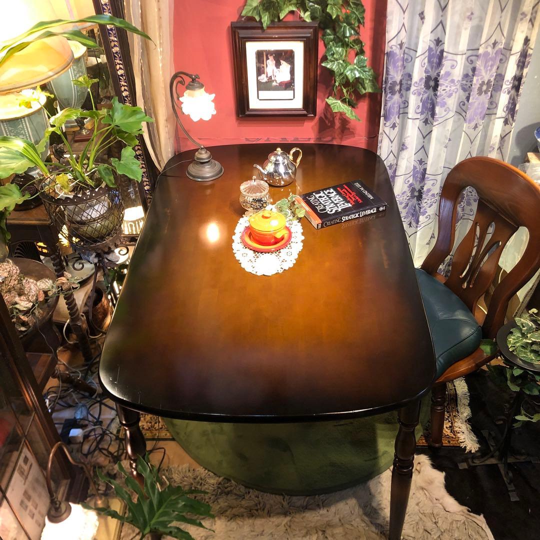 Sale キツツキマーク ヴィンテージ オーバルテーブル１２５ Sale キツツキマーク ヴィンテージ オーバルテーブル125 Sale