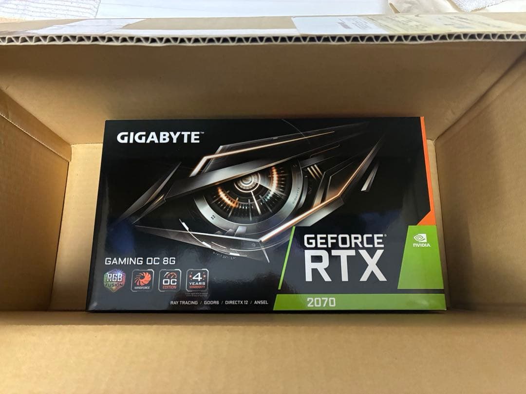 グラフィックボード・グラボ・ビデオカード RTX 2070 GV-N207SGAMING OC-8GD Amazon.com: GIGABYTE GV-N207SGAMING OC-8GD GeForce RTX 2070 Super