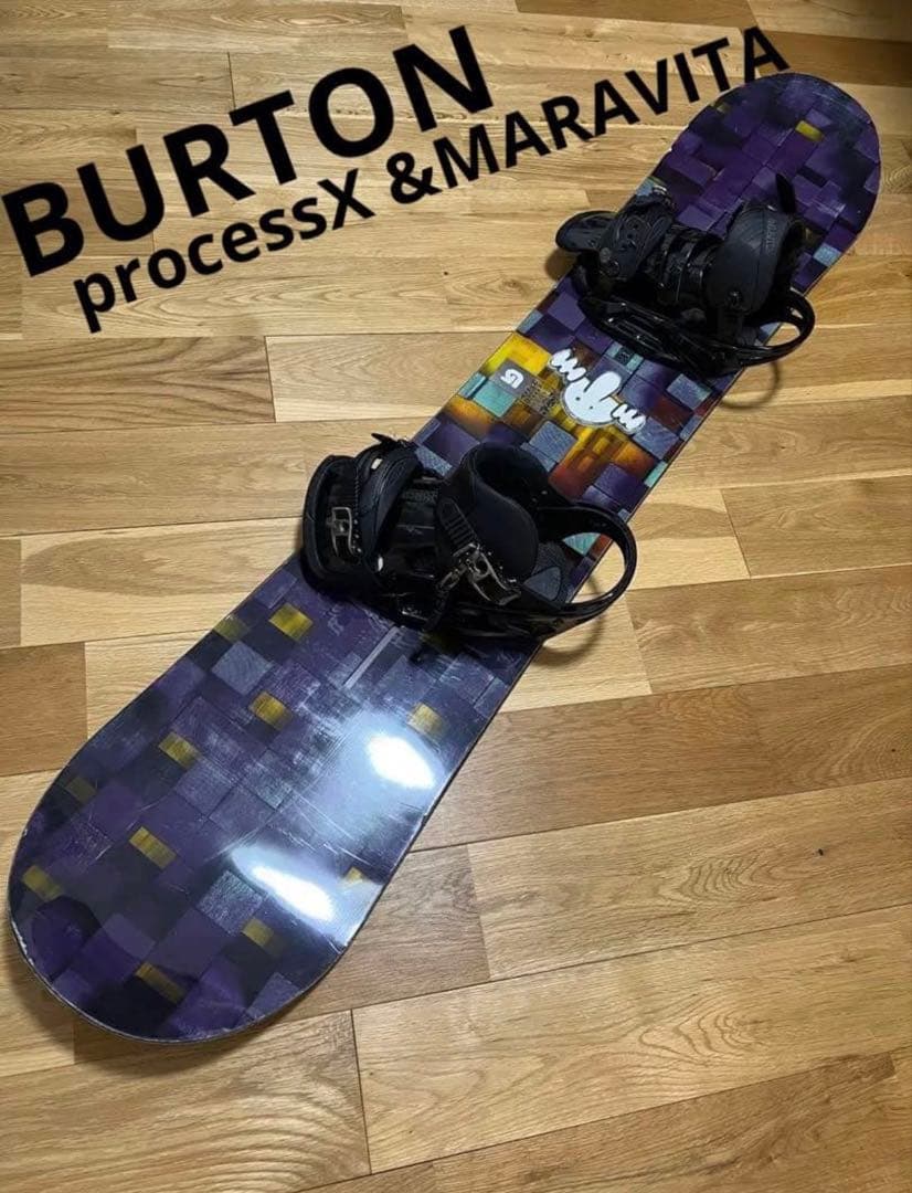 BURTON processX & MARAVITA バインディング BURTON（バートン） 【限定レザーストラップ】Burton MARAVITA Re:Flex