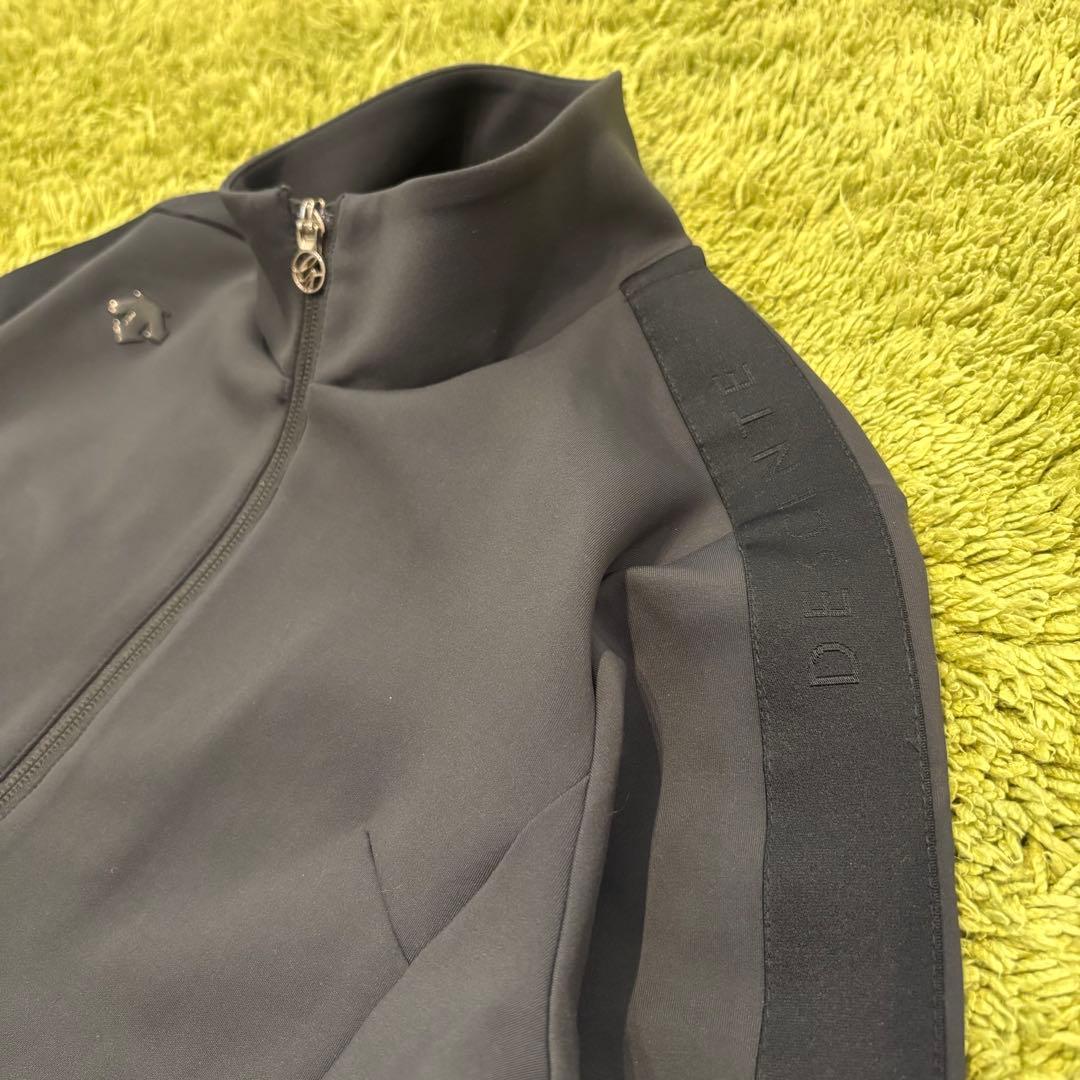 DESCENTE GOLF デサントゴルフ ダンボールニット ジャケット ジップ