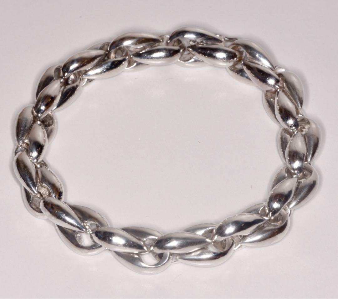 RESHEM silver 10mmシルバー925 ブレスレット RESHEM SILVER シルバーブレスレット 10mm | RESHEM