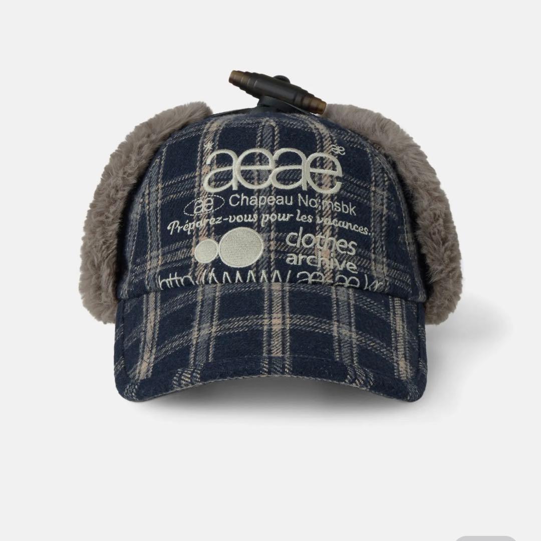 aeae WEB LOGO TROOPER CAP キャップ WEB LOGO TROOPER CAP [NAVY] – aeae JAPAN