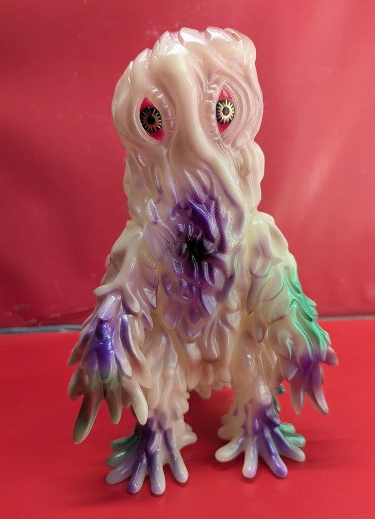 マルサン 世紀の大怪獣 ヘドラ　350 蓄光 紫緑赤　ソフビ マルサン 世紀の大怪獣 ヘドラ 350 蓄光 紫緑赤 ソフビ マルサン製