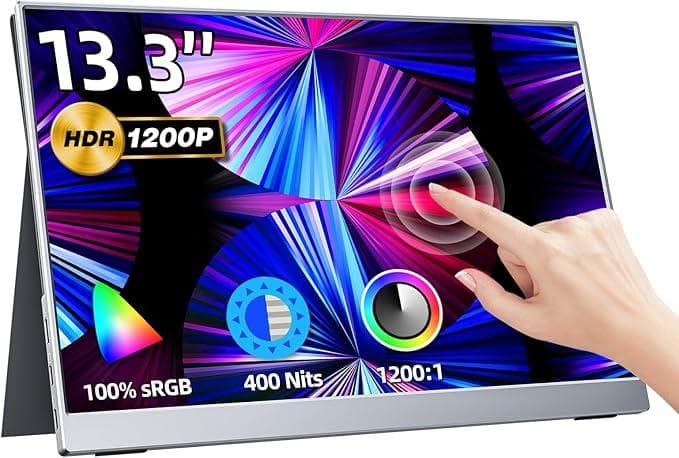 kksmart モバイルモニター 13.3インチ タッチパネル 超軽量400g Amazon.co.jp: kksmart モバイルモニター 13.3インチ タッチパネル 超