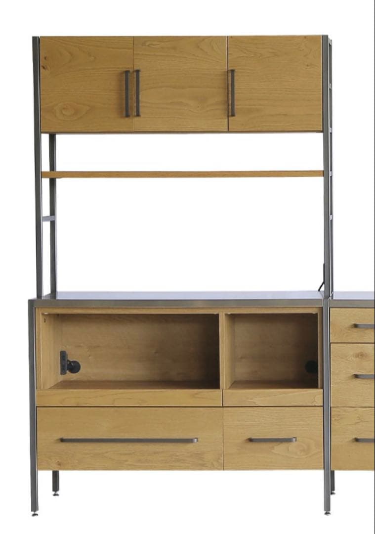 (お値下げ)クラッシュゲート 関家具 キッチンボード 関家具 食器棚「ハンドリー」2023年5月よりCRASH GATE公式通販サイトで