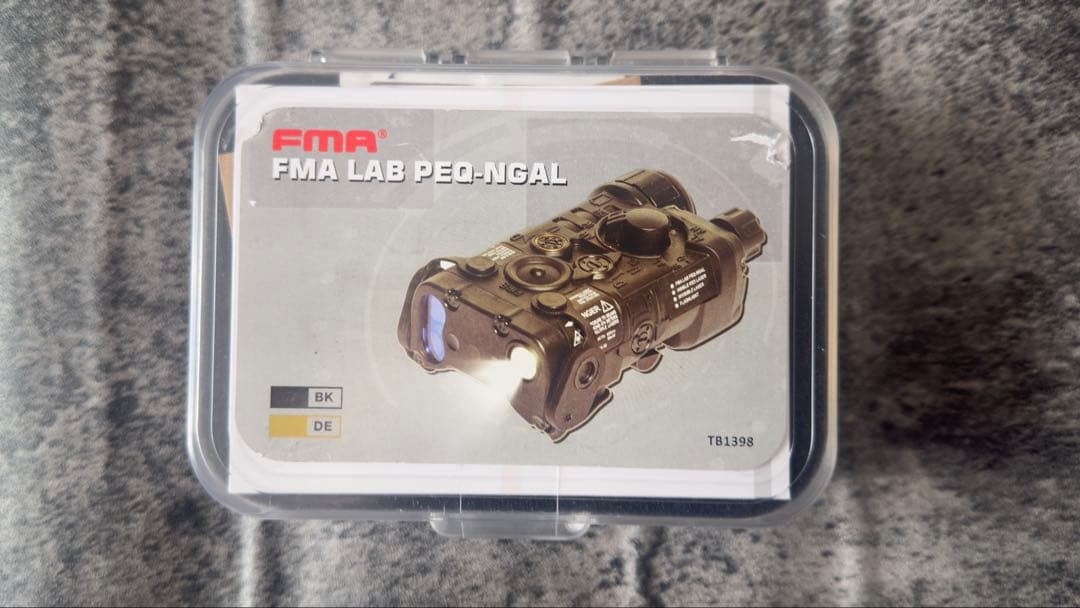 FMA LAB PEQ NGAL レプリカ FMA LAB PEQ NGAL サイティングデバイス ポリマー製 TAN │ ミリタリー