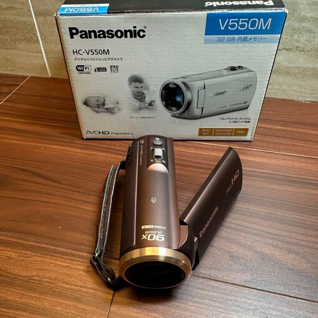 Panasonic HC-V550M-T ビデオカメラ 2036 概要 デジタルハイビジョンビデオカメラ HC-V550M | デジタルビデオ