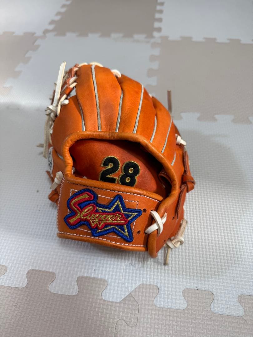 【即日発送可】久保田スラッガー トレーニンググローブ オレンジ 左投げ用 久保田スラッガー（KUBOTA SLUGGER） トレーニンググラブ 2025 KSG