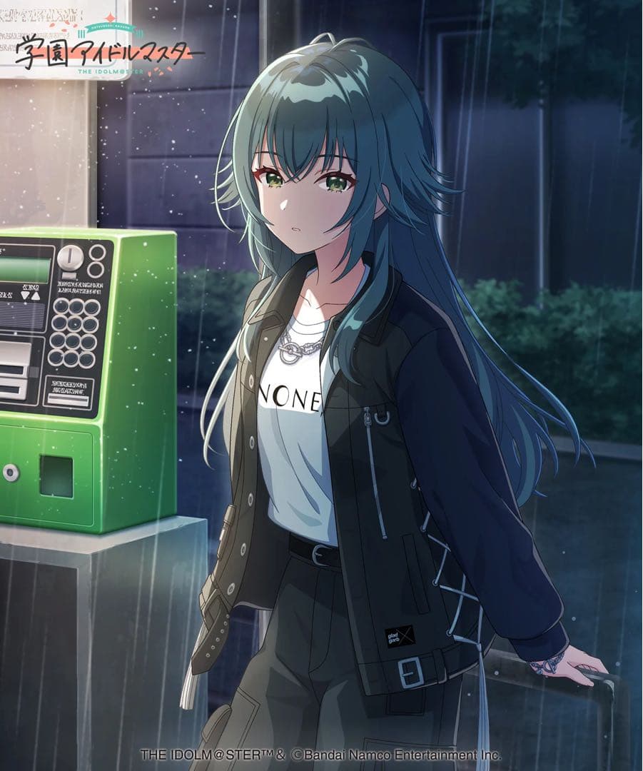 glamb 学園アイドルマスター 月村手毬 ルナセイメイビーデニムジャケット GG0325/IM01 : Luna say maybe Denim Jacket / ルナセイメイビーデニム