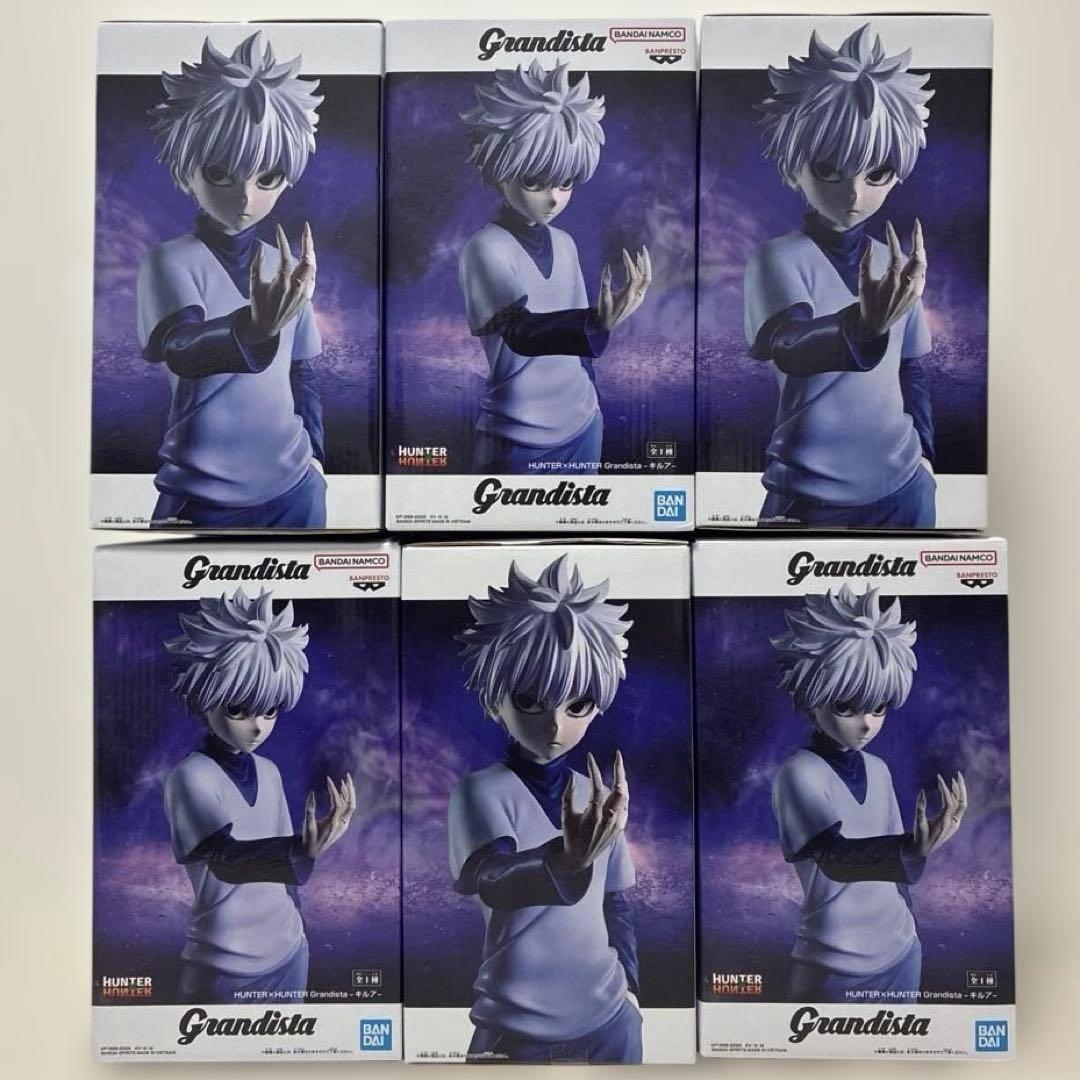 HUNTER x HUNTER Grandista キルアフィギュア　6体セット ハンターハンター グランディスタ キルア フィギュア 6体セット｜Yahoo
