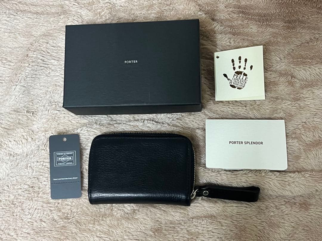 ポーター スプレンダー  ＆ カードケース 261-03896 ブラック 楽天市場】ポーター スプレンダー コイン ＆ カードケース 261-03896