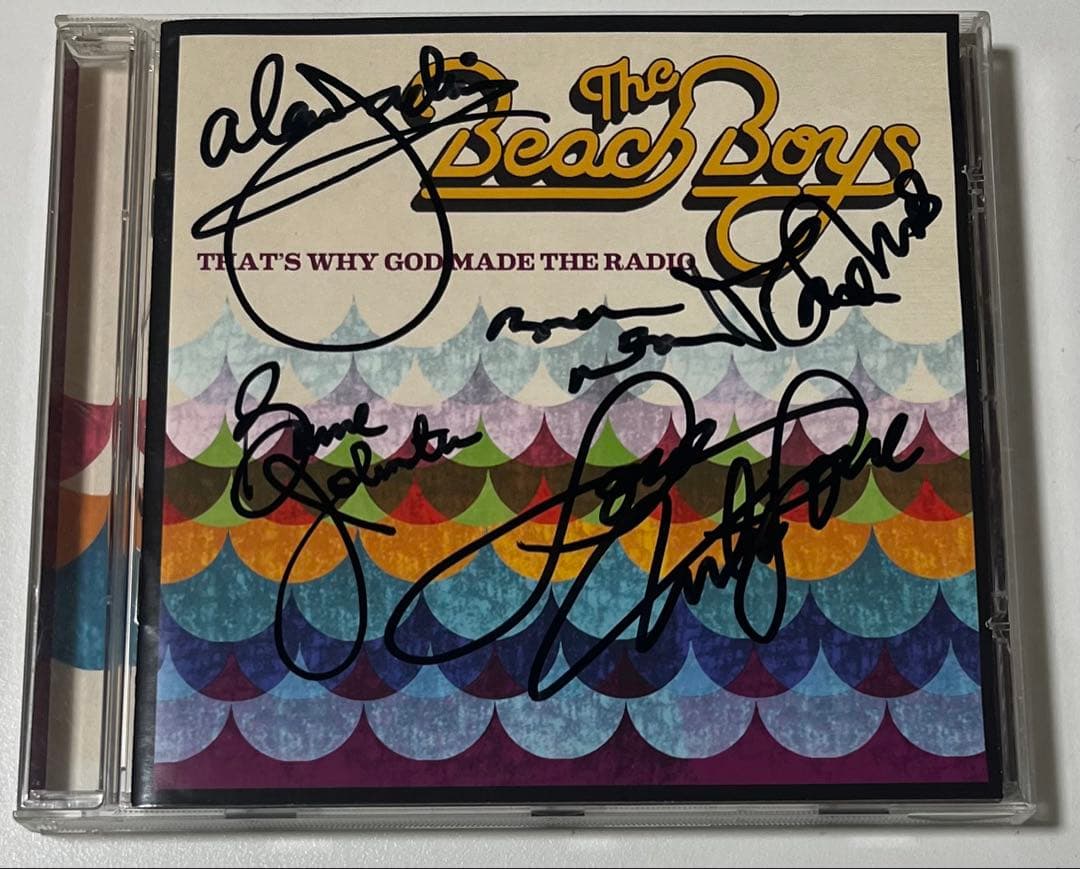 The Beach Boys 直筆サイン入りCD 直筆サイン入り】 【未使用品】 The Beach Boys 『Made in California