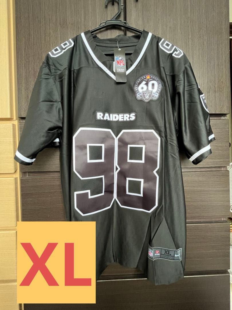 RAIDERS CROSBY 98 NFLウニフォーム XL no 98. Maxx Crosby LV Raiders Limited Jersey-Black | eBay