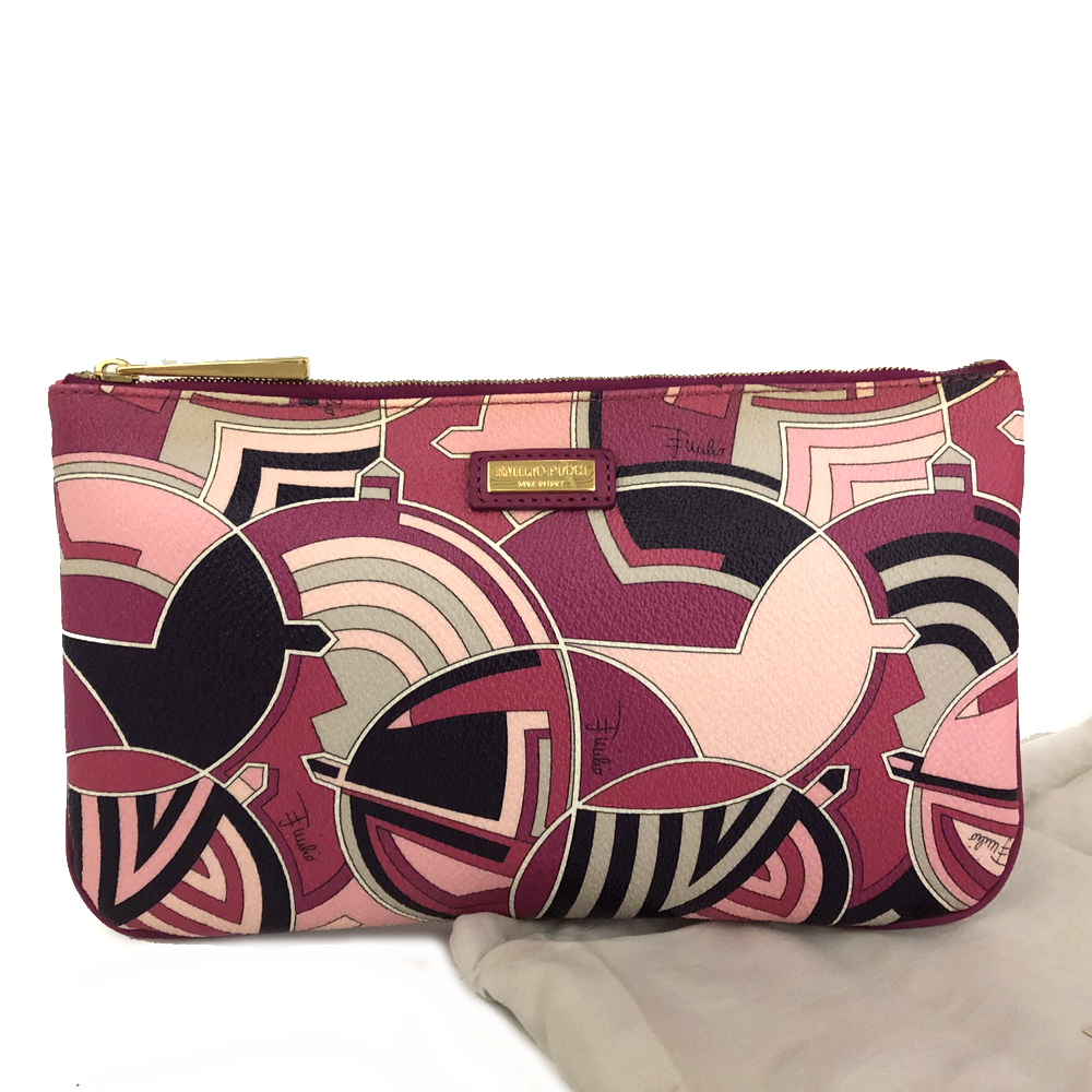 Yahoo!オークション -「pucci ポーチ」の落札相場・落札価格