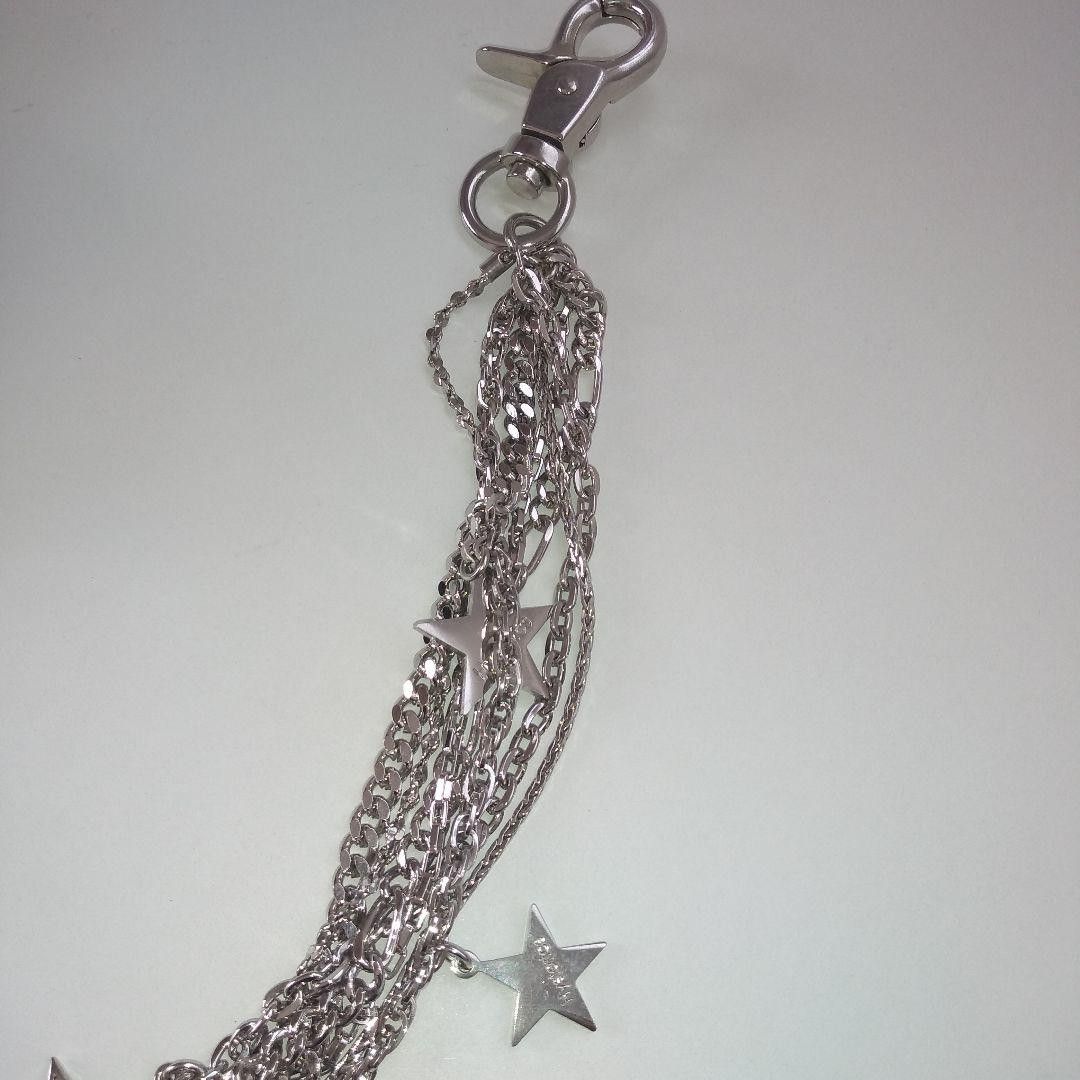 ヒステリックグラマー ウォレットチェーン シルバー 星型 スター