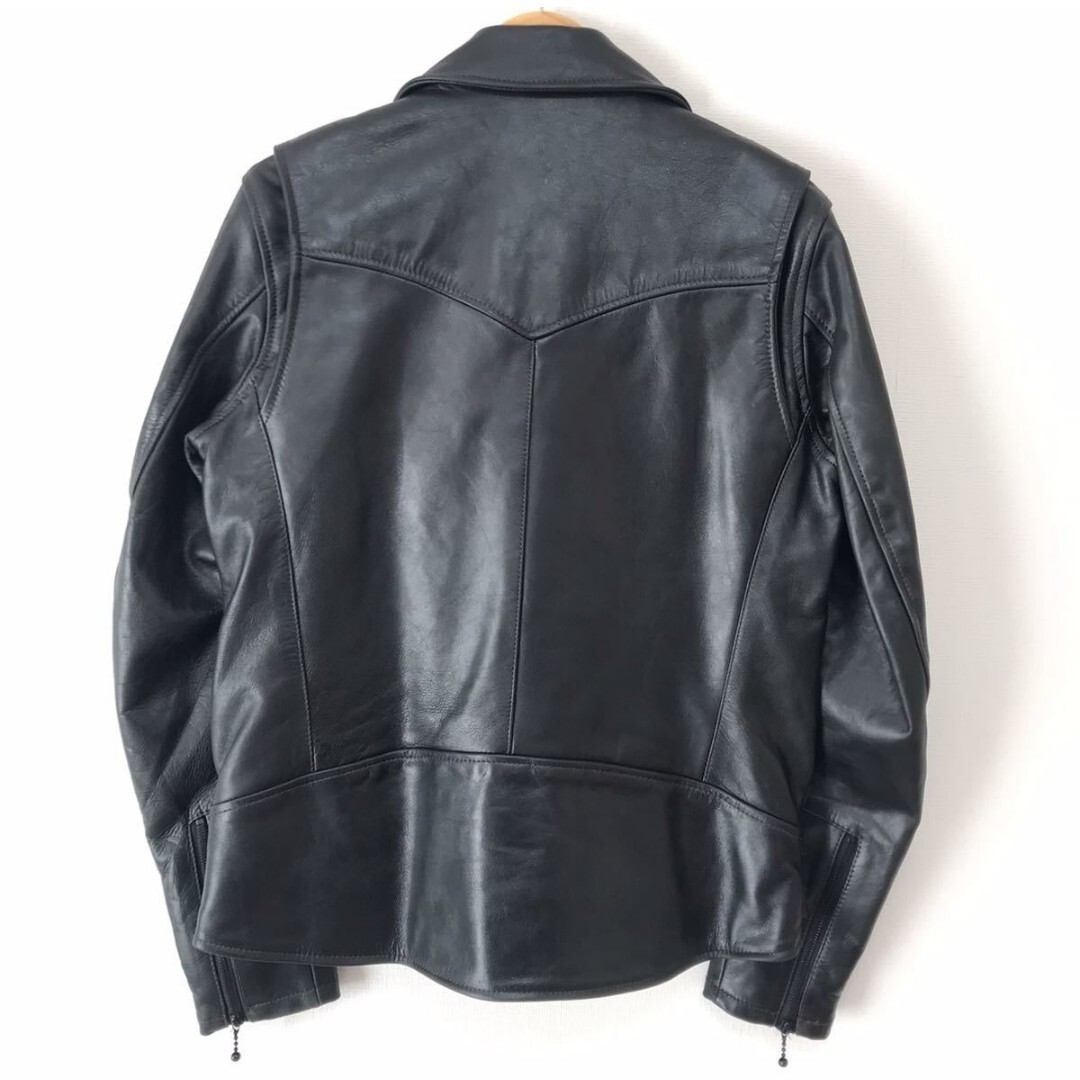 希少Levi'sリーバイス 本革レザーダブルライダースジャケットLバイカー