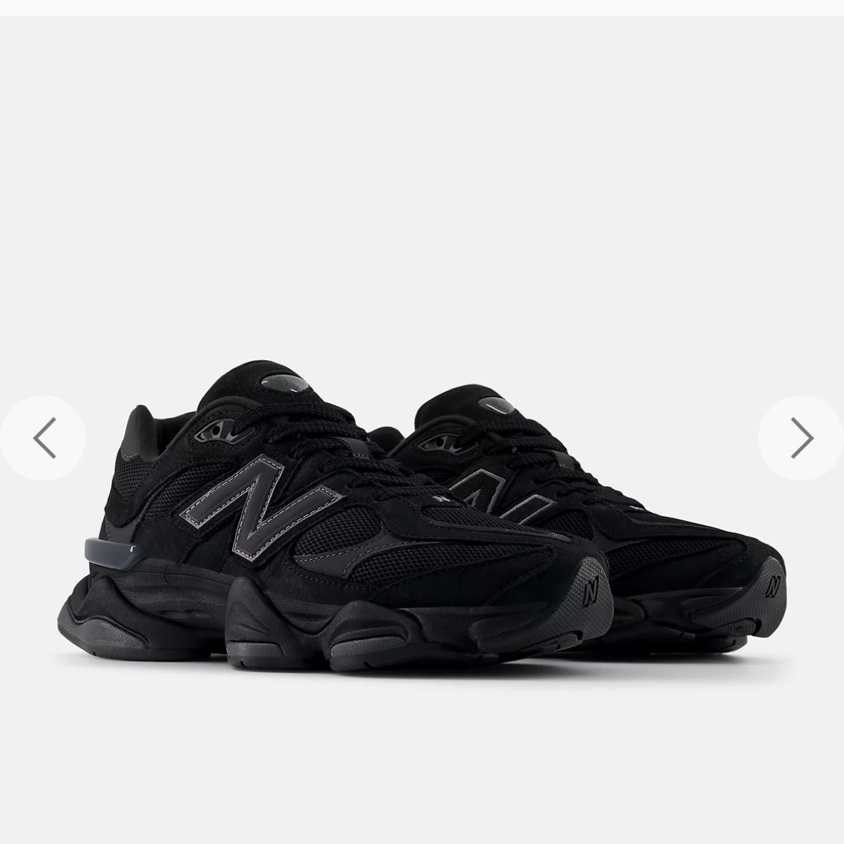 New Balance 9060 ブラック/ブラックセメント 26 5cm｜Yahoo!フリマ