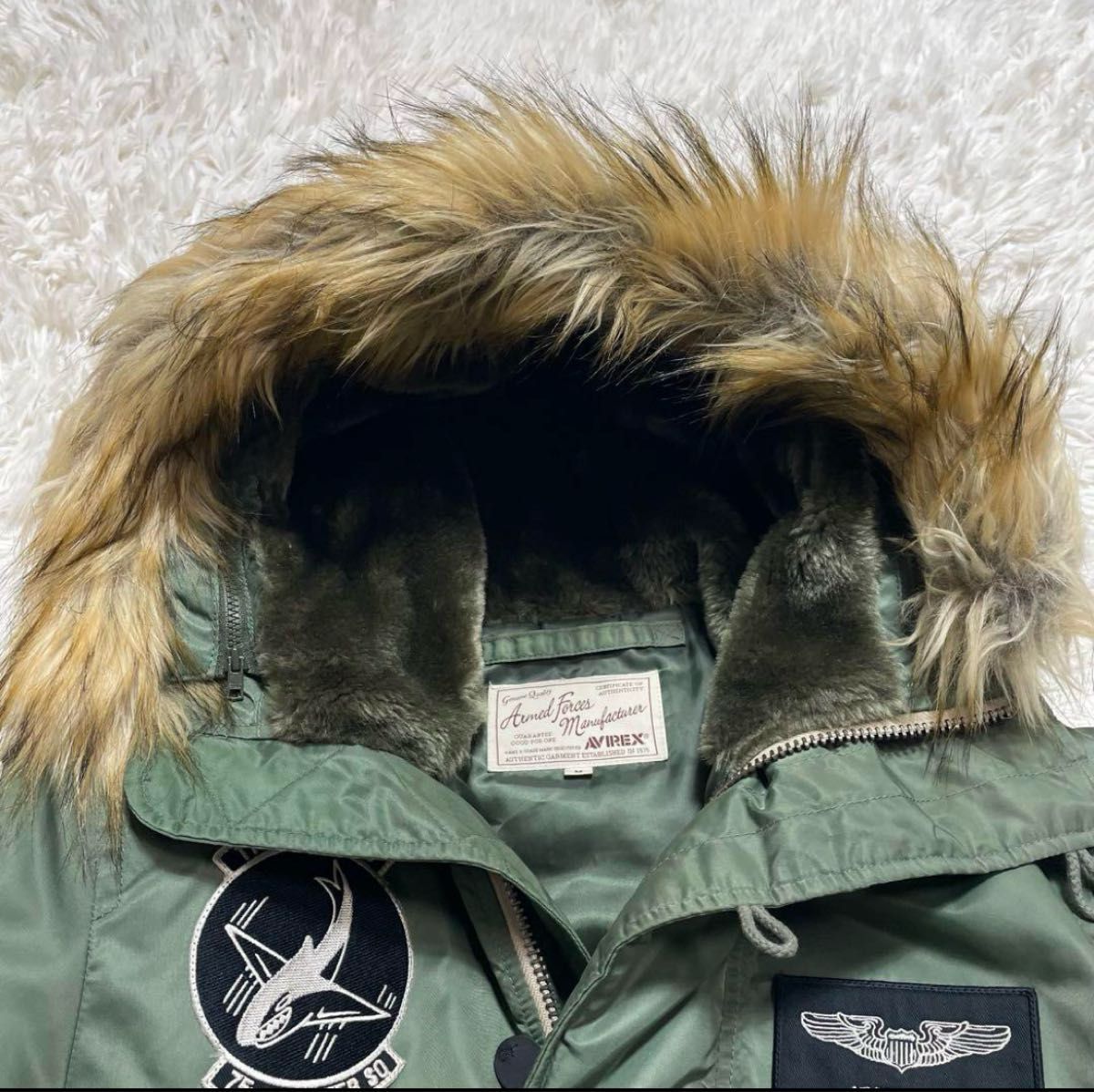 AVIREX アヴィレックス N-3B フライトジャケット ミリタリーコート