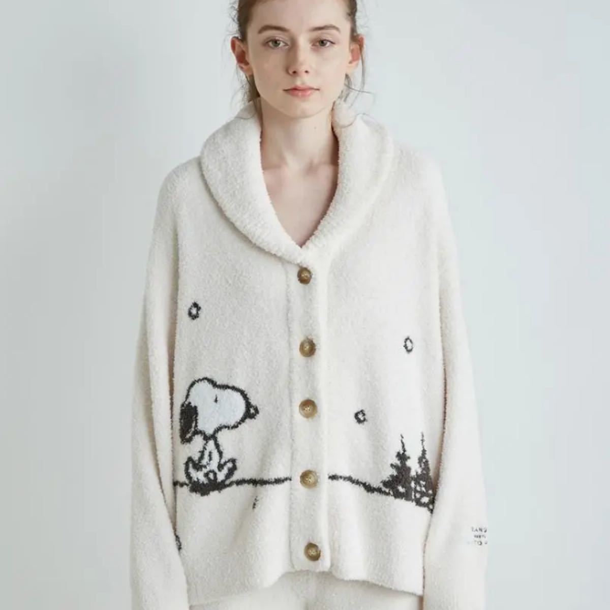 gelato pique ジェラートピケ【PEANUTS】パネルジャガードショール