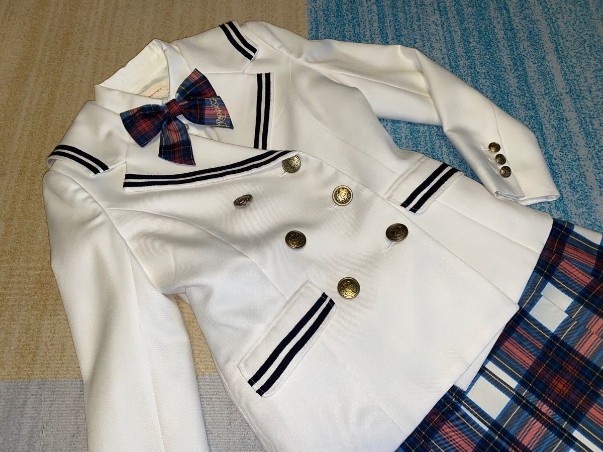 レピピアルマリオ 卒服 S 150 160 セーラージャケット卒業スーツ