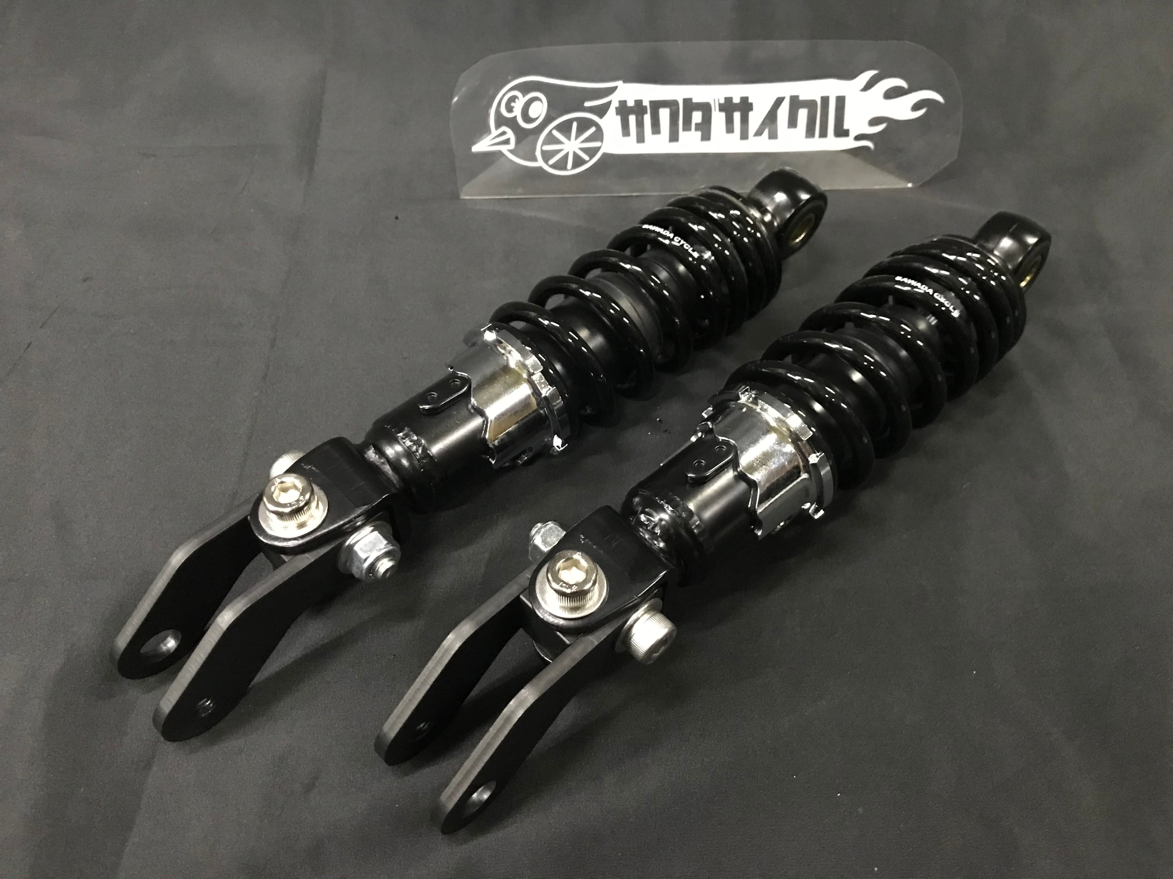 フュージョン用 フロント 6～7cmローダウンサスペンションセット 左右