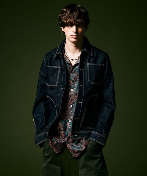 glamb（グラム）の「Motorcycle Denim JKT / モーターサイクルデニム