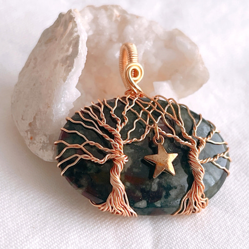 ツリーオブライフ 生命の樹 ユーディアライト ワイヤーアクセサリー