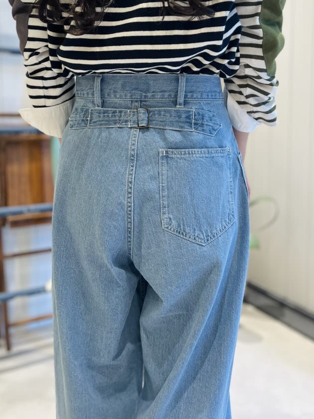 NEW FACE！デニム シンチバック パンツ！｜ビームス ボーイ 原宿｜BEAMS