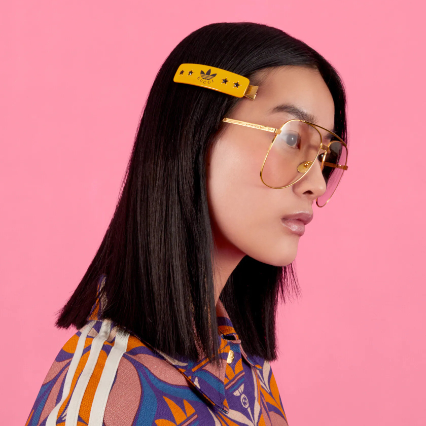 累積売上総額第1位【GUCCI】adidas x Gucci ヘアクリップ (GUCCI/ヘア