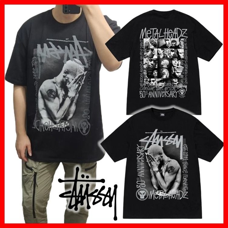 ☆【Stussy】☆Stussy x Goldie Metalheadz 30 TEE Black☆ (STUSSY/T