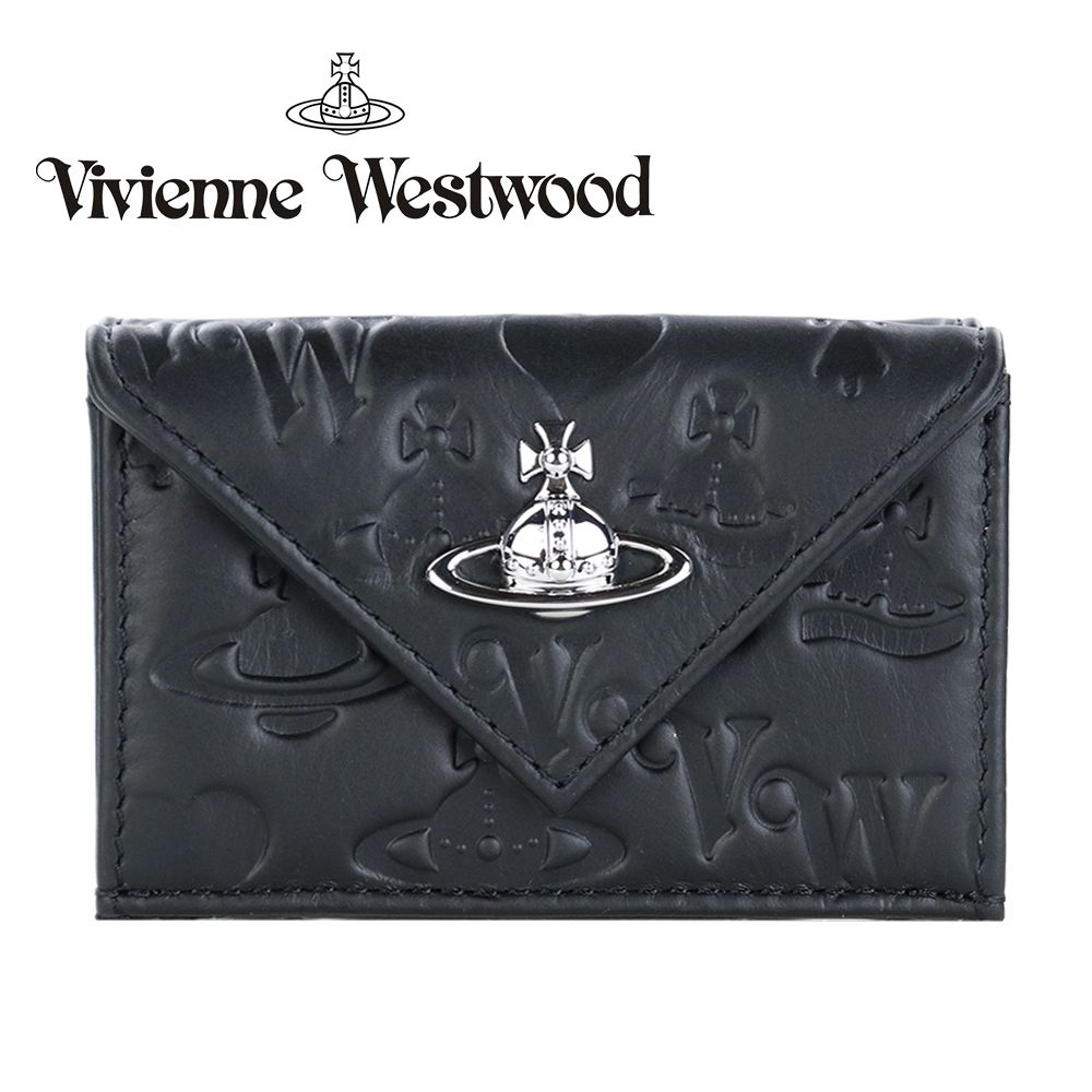 Vivienne Westwood ミニ財布 三つ折り エンボス ウォレット 限定