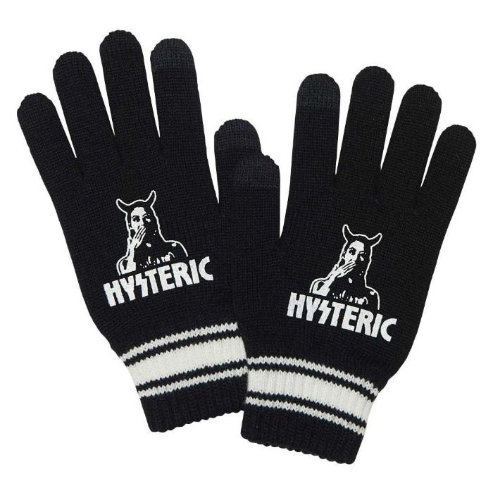 完売前に【ヒステリックグラマー】SPEAK NO EVIL ニットグローブ