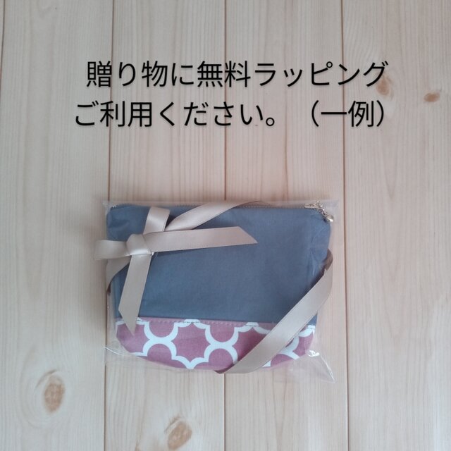 猫パネル 16cmフラットポーチ ラッピング対応可 ポケット付き サテン