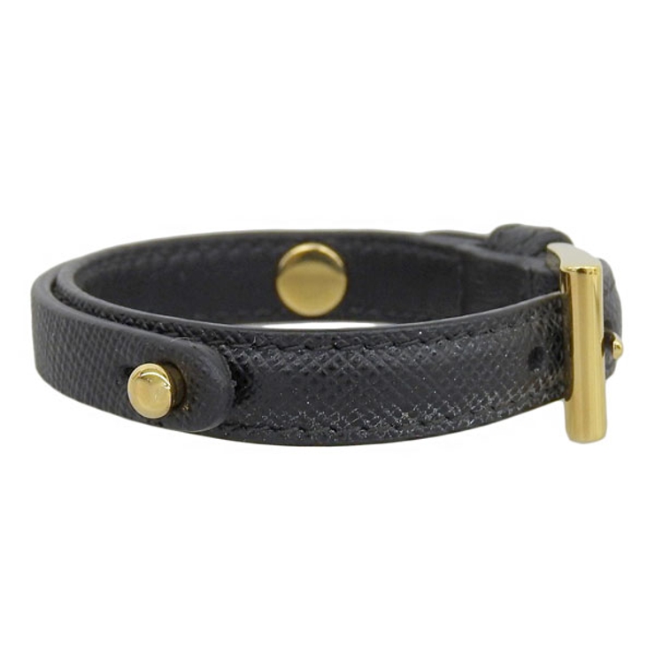 PRADA プラダ SAFFIANO レザー ブレスレット バングル[品番