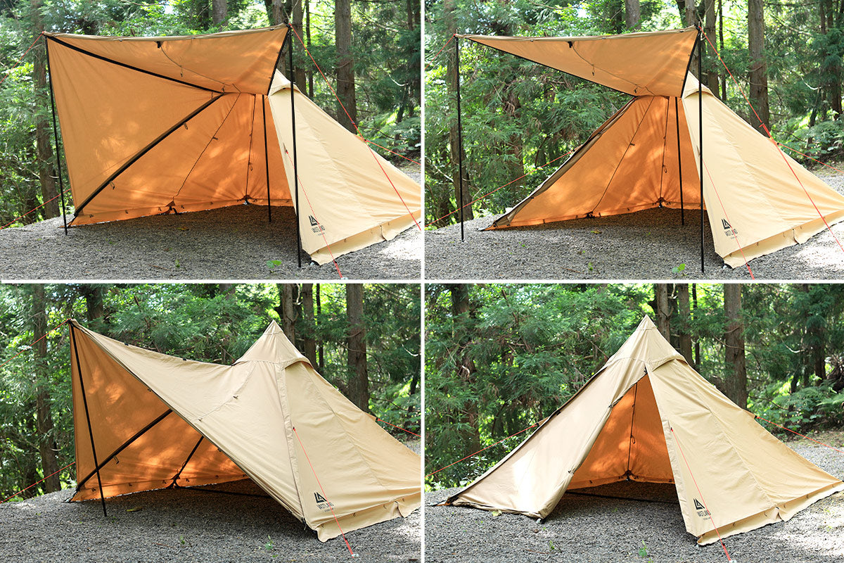 TCティピーテント ソロ | キャンプ用品・テントの通販ならVASTLAND