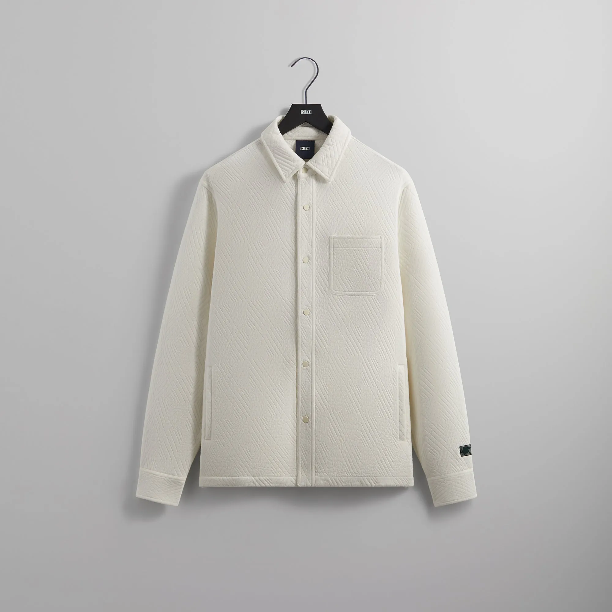 Kith Quilted Interlock Ginza Shirt - Sandrift | Parallel