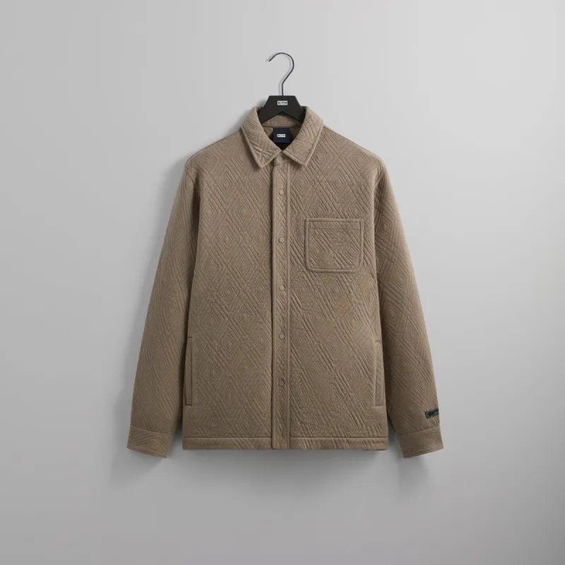 Kith Quilted Interlock Ginza Shirt - Sandrift | Parallel