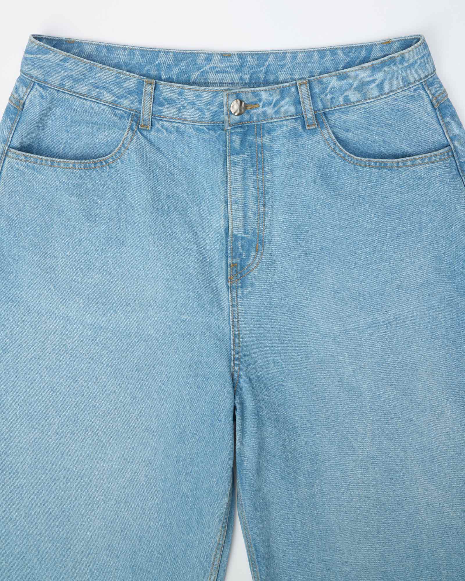Ader Error(アーダーエラー) TRS TAG SHORT JEANS / SKY BLUE | Detail
