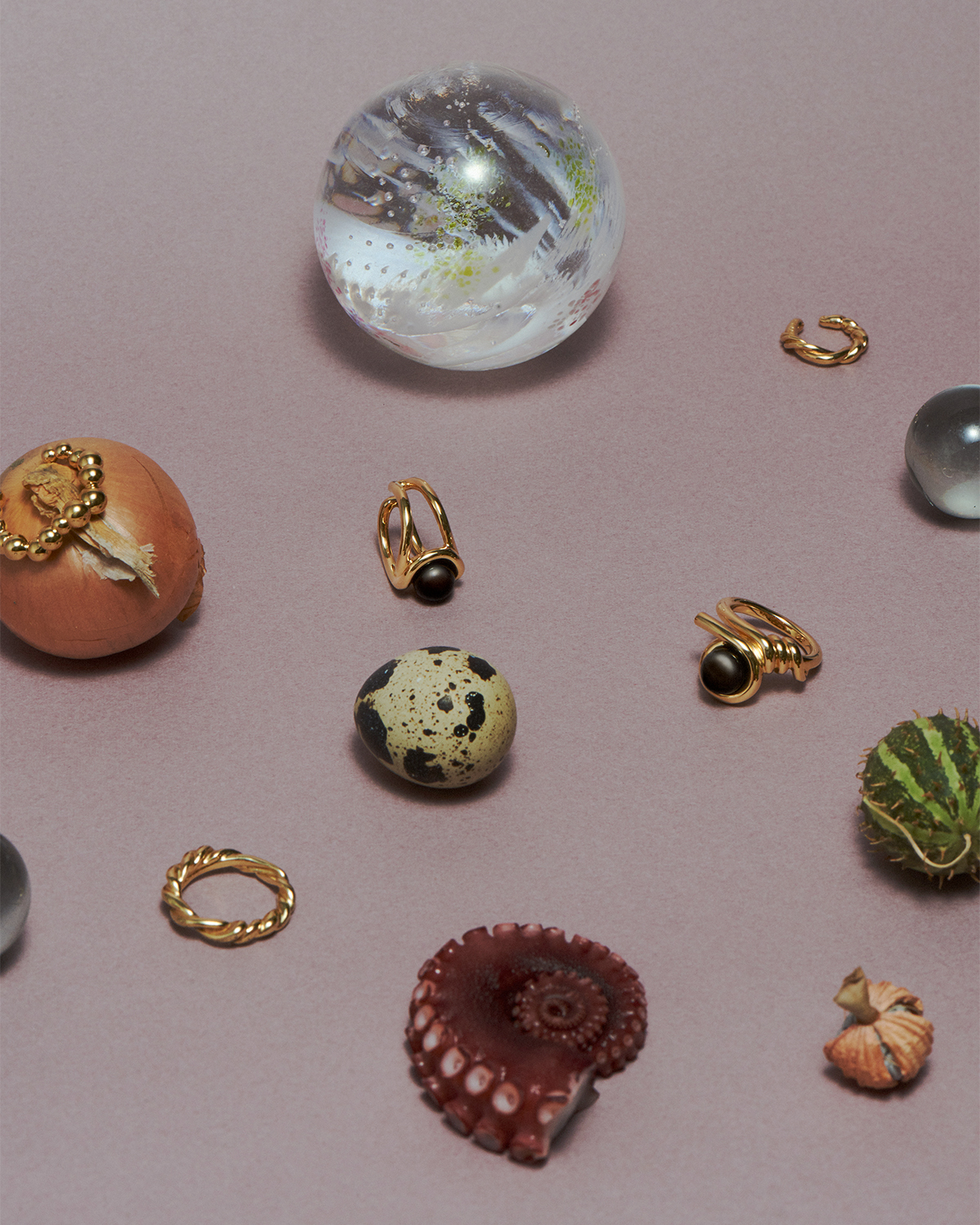 Kinomi Twist Ring/Silver | Fauvirame | フォーヴィレイムの公式